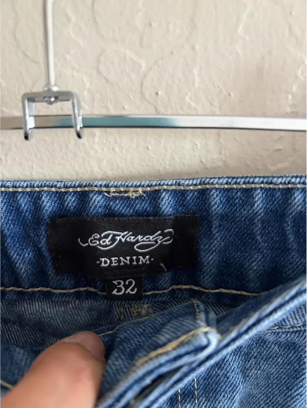 Ed Hardy denim shorts